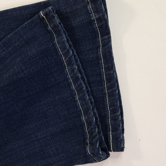 Wrangler Bootcut Faded Blue Jeans Size 5/6 x 30 - Picture 12 of 16